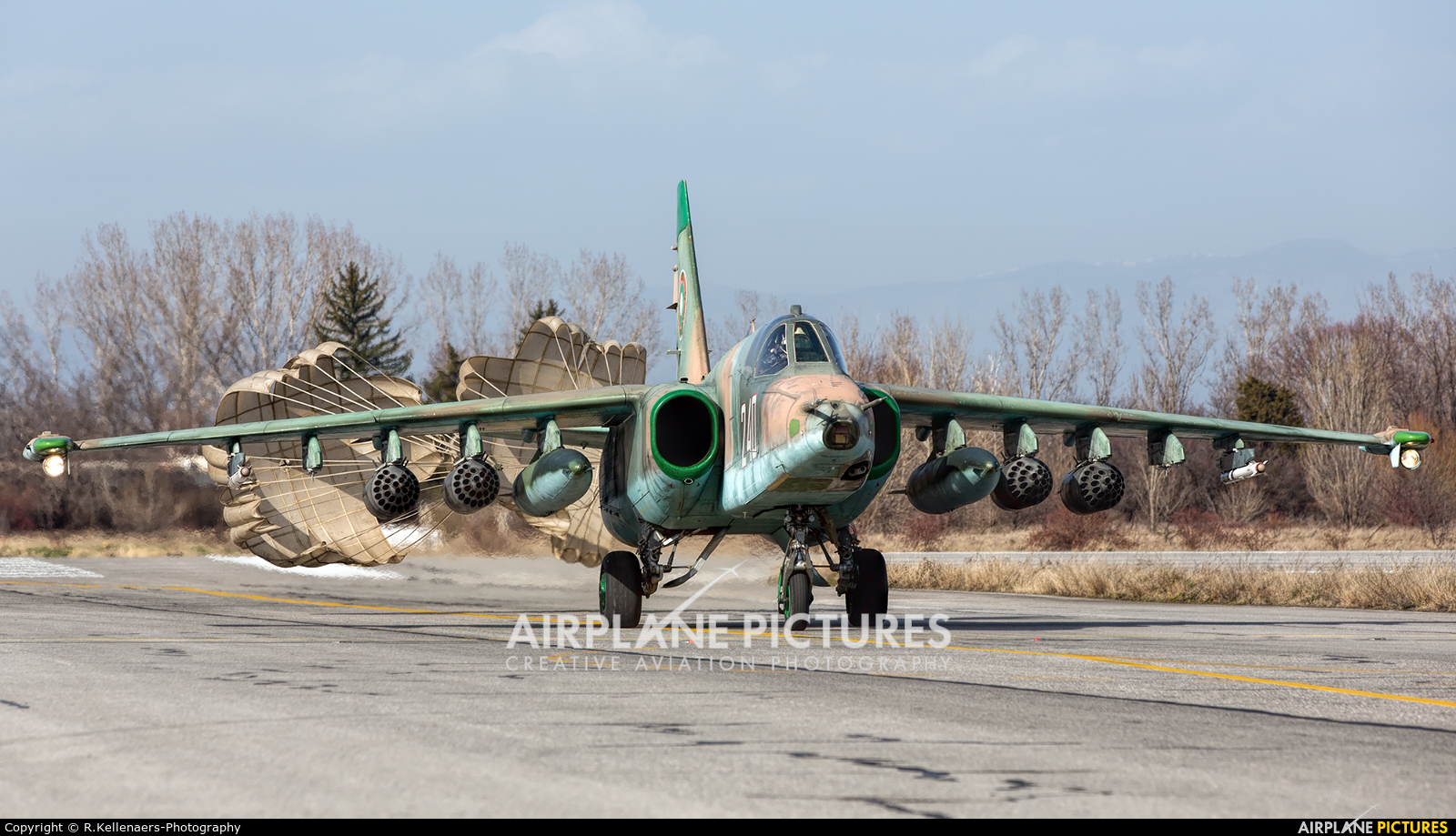 Bulgaria - Air Force 240 aircraft at Graf Ignatievo