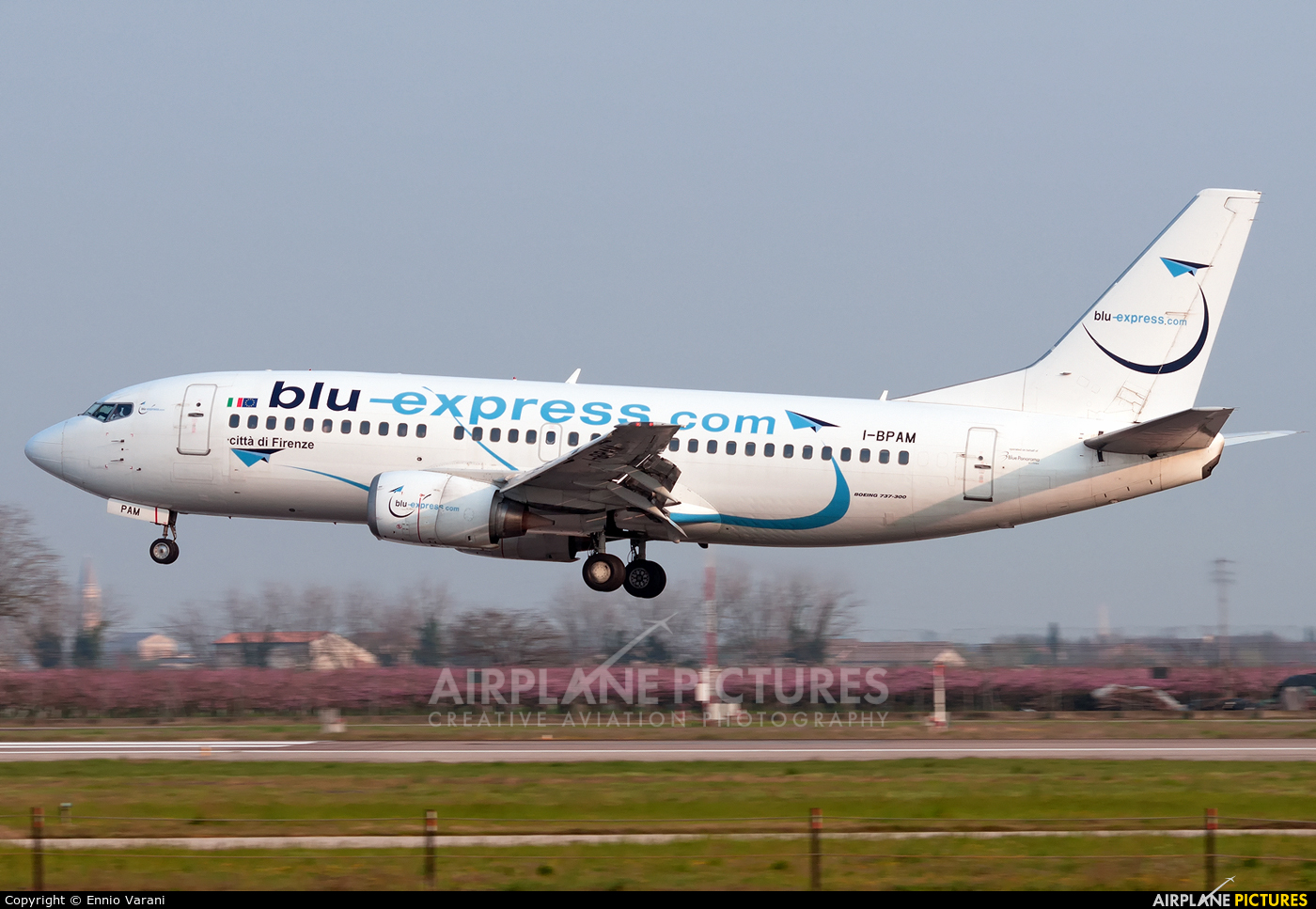 Blu Express I-BPAM aircraft at Verona - Villafranca