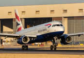G-EUYF - British Airways Airbus A320 aircraft