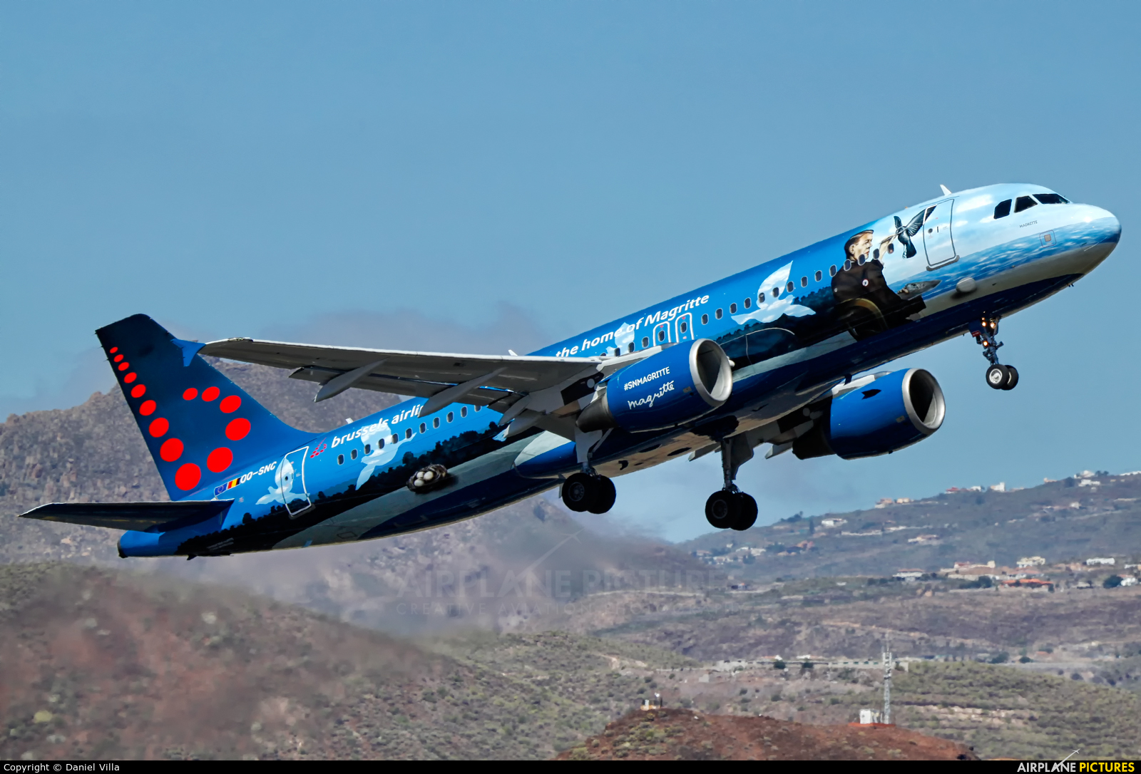 Brussels Airlines OO-SNC aircraft at Tenerife Sur - Reina Sofia