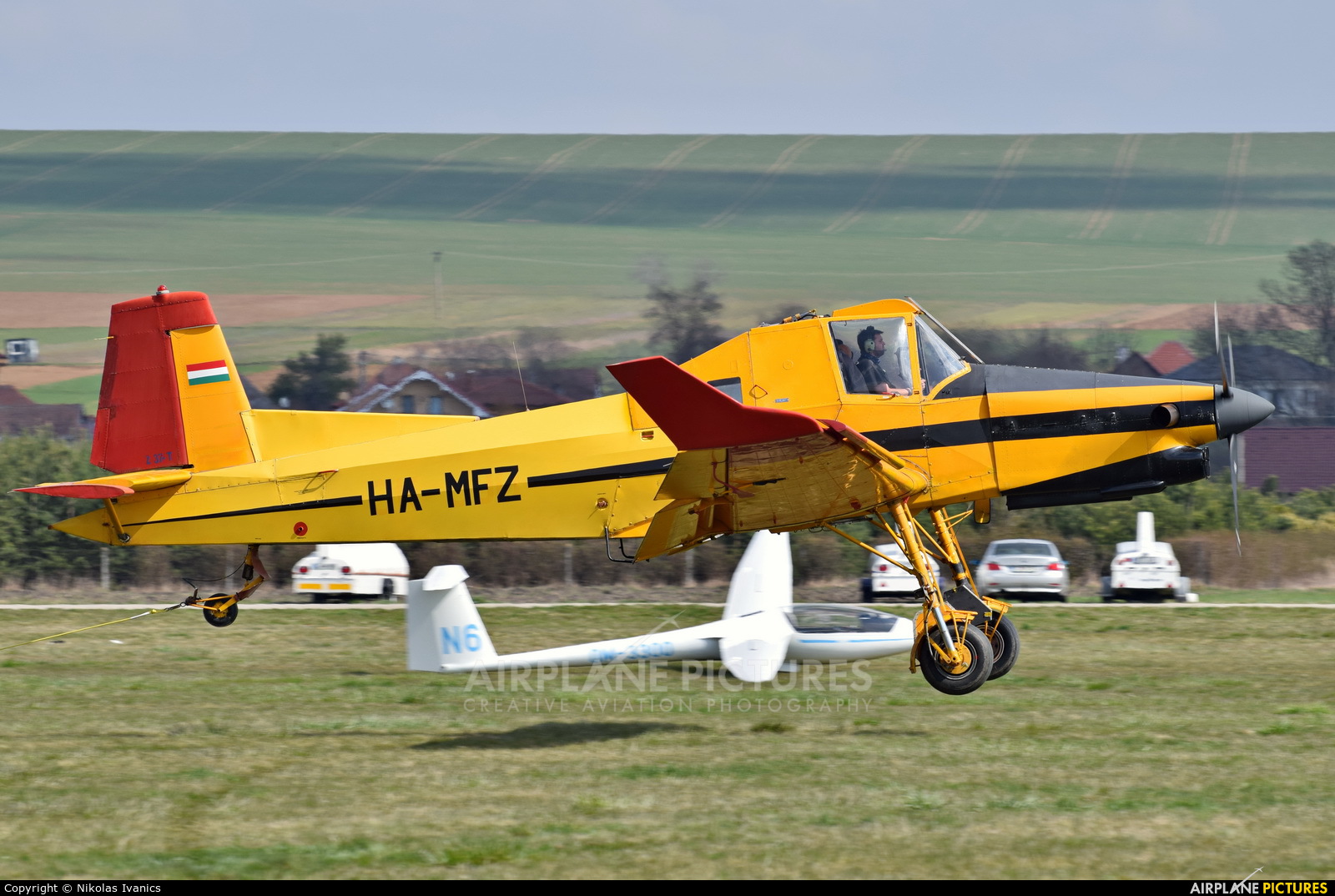 Private HA-MFZ aircraft at Nitra