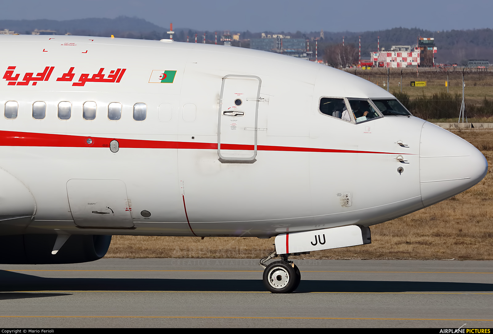 Air Algerie 7T-VJU aircraft at Milan - Malpensa