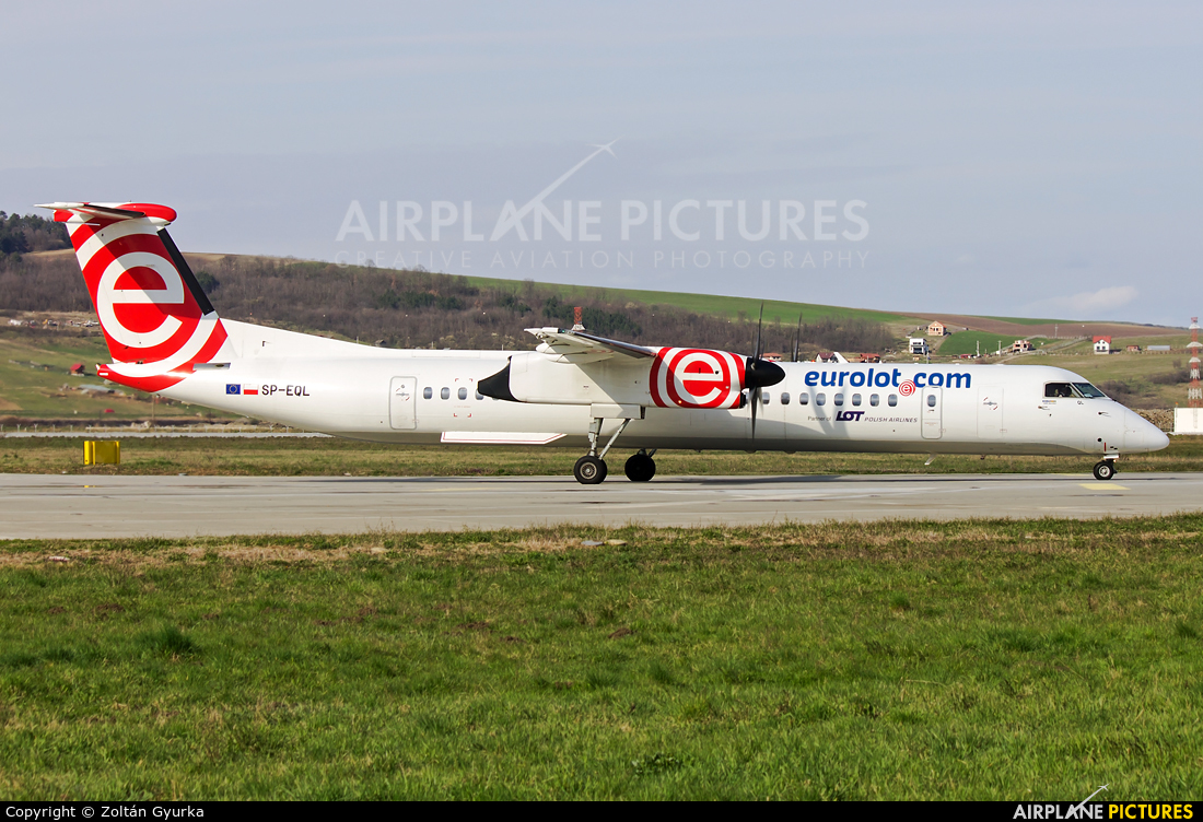 euroLOT SP-EQL aircraft at Cluj Napoca - Someseni