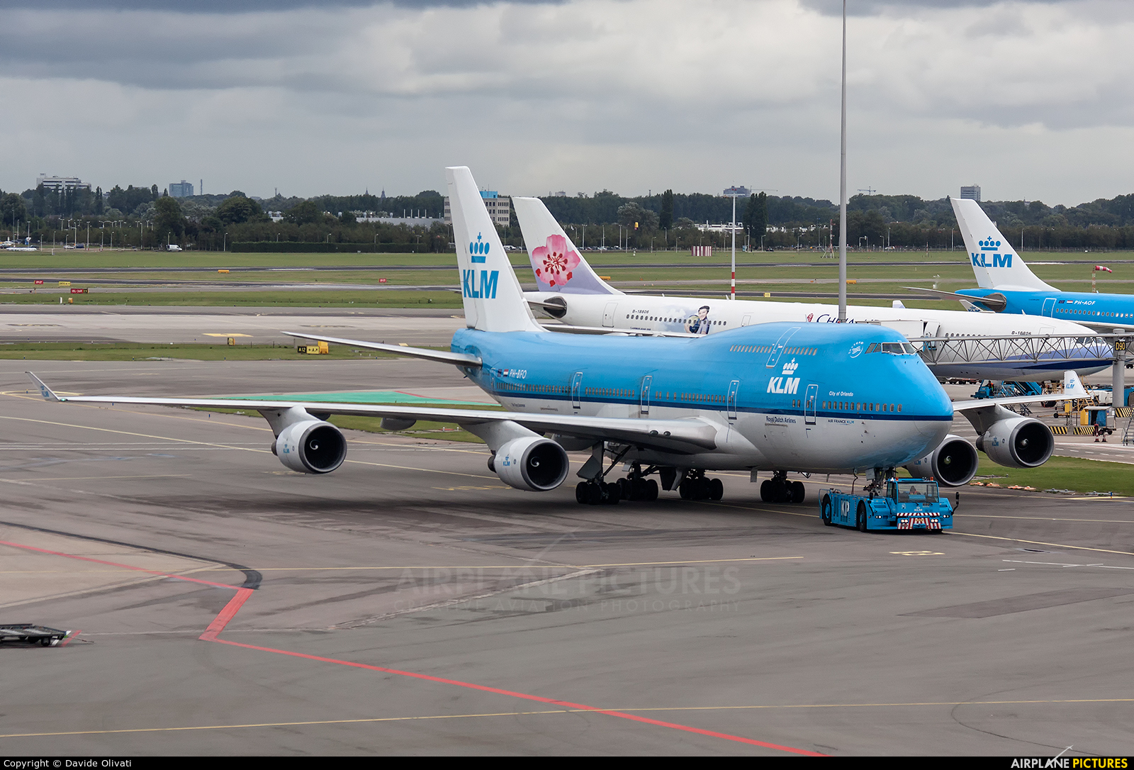 KLM PH-BFO aircraft at Amsterdam - Schiphol