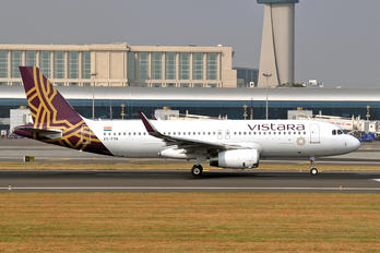 VT-TTH - Vistara Airbus A320