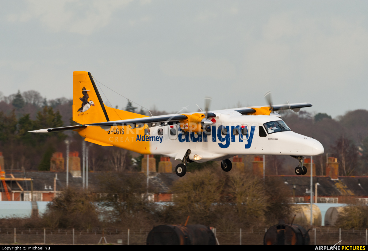 Aurigny Air Services G-LGIS aircraft at Southampton Eastleigh