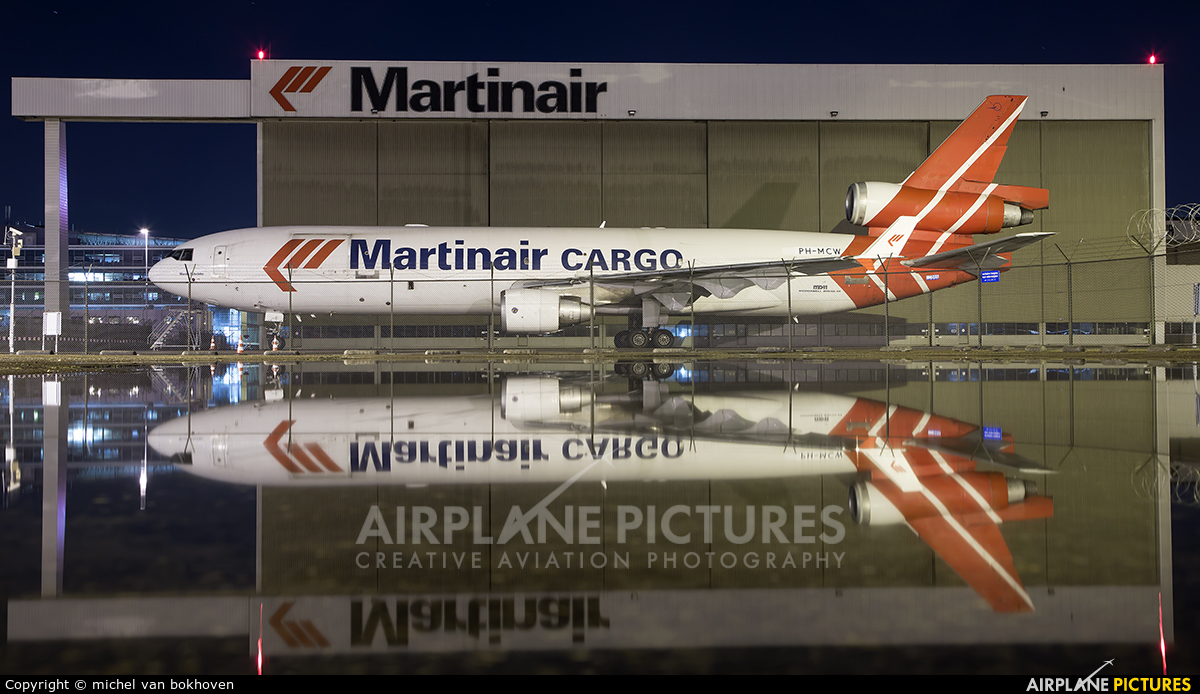 Martinair Cargo PH-MCW aircraft at Amsterdam - Schiphol