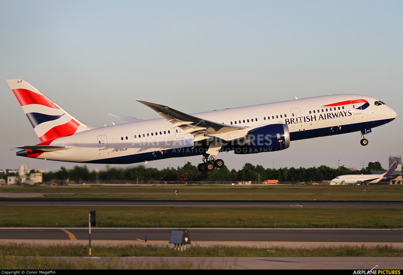 British Airways G-ZBJF aircraft at Toronto - Pearson Intl, ON