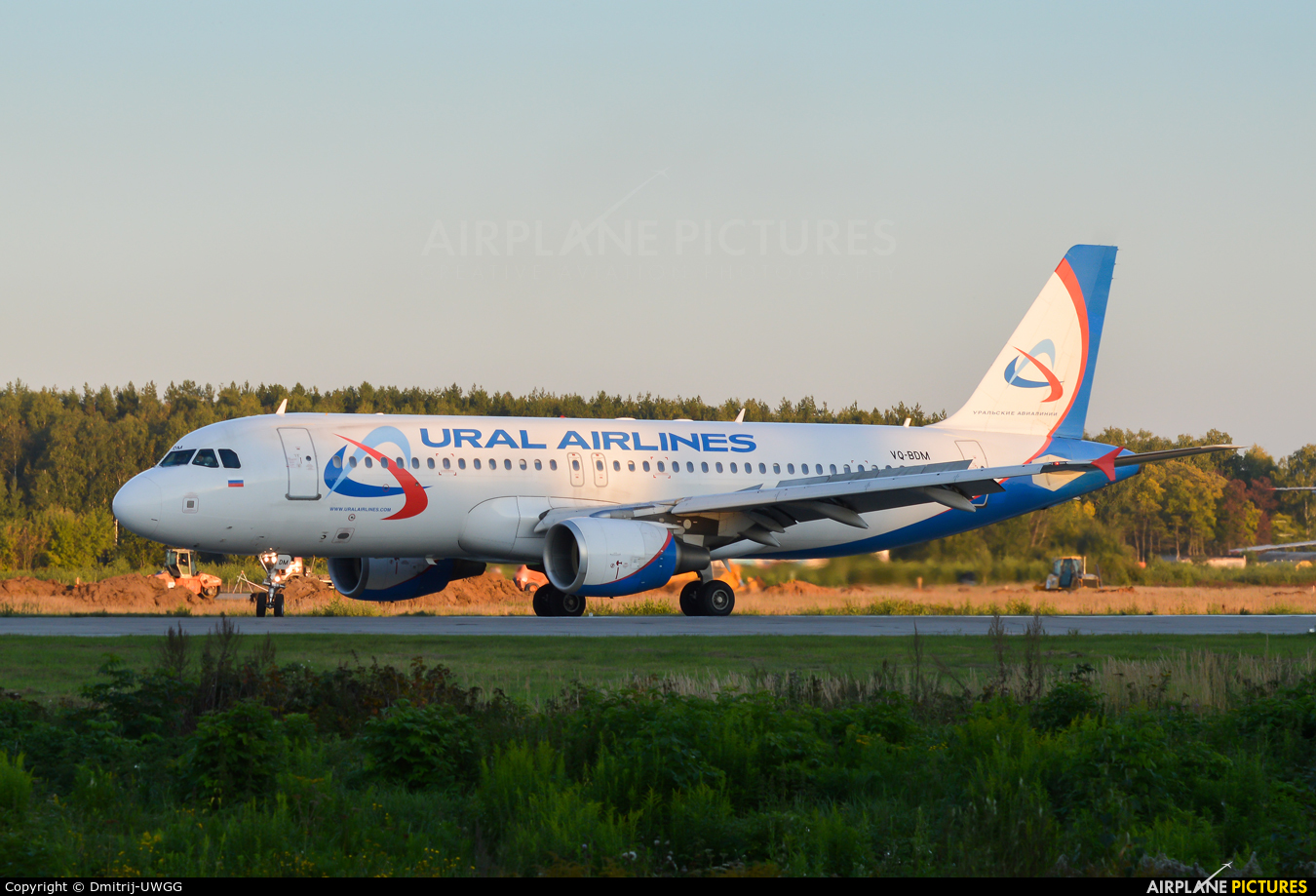 Ural Airlines VQ-BDM aircraft at Nizhniy Novgorod