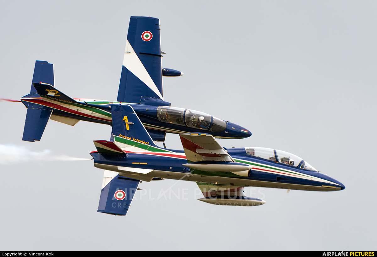 Italy - Air Force "Frecce Tricolori" MM54551 aircraft at Kleine Brogel