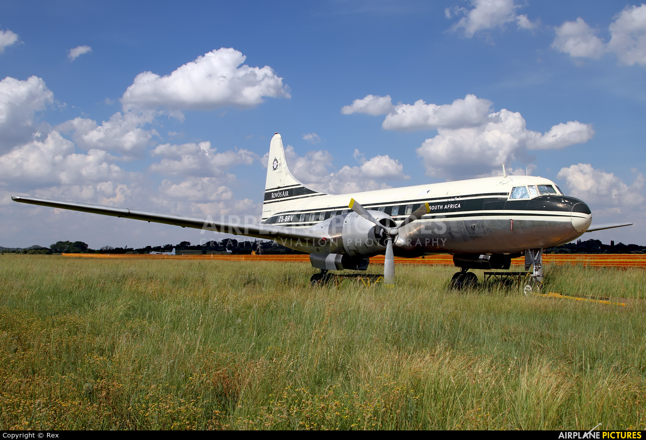 Rovos Air ZS-BRV aircraft at Wonderboom