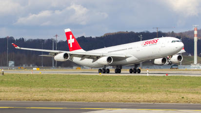 HB-JMG - Swiss Airbus A340-300