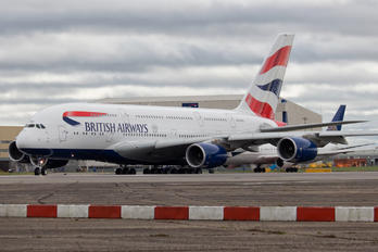G-XLEE - British Airways Airbus A380