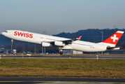 HB-JMD - Swiss Airbus A340-300 aircraft