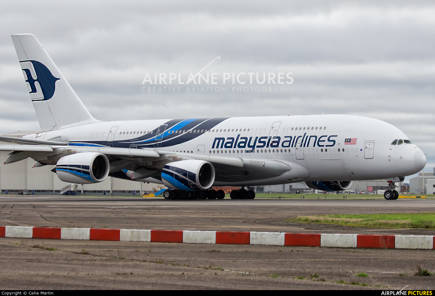 Malaysia Airlines 9M-MNC aircraft at London - Heathrow