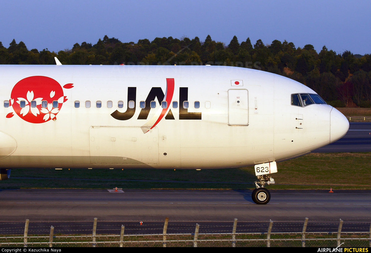 JAL - Japan Airlines JA623J aircraft at Tokyo - Narita Intl