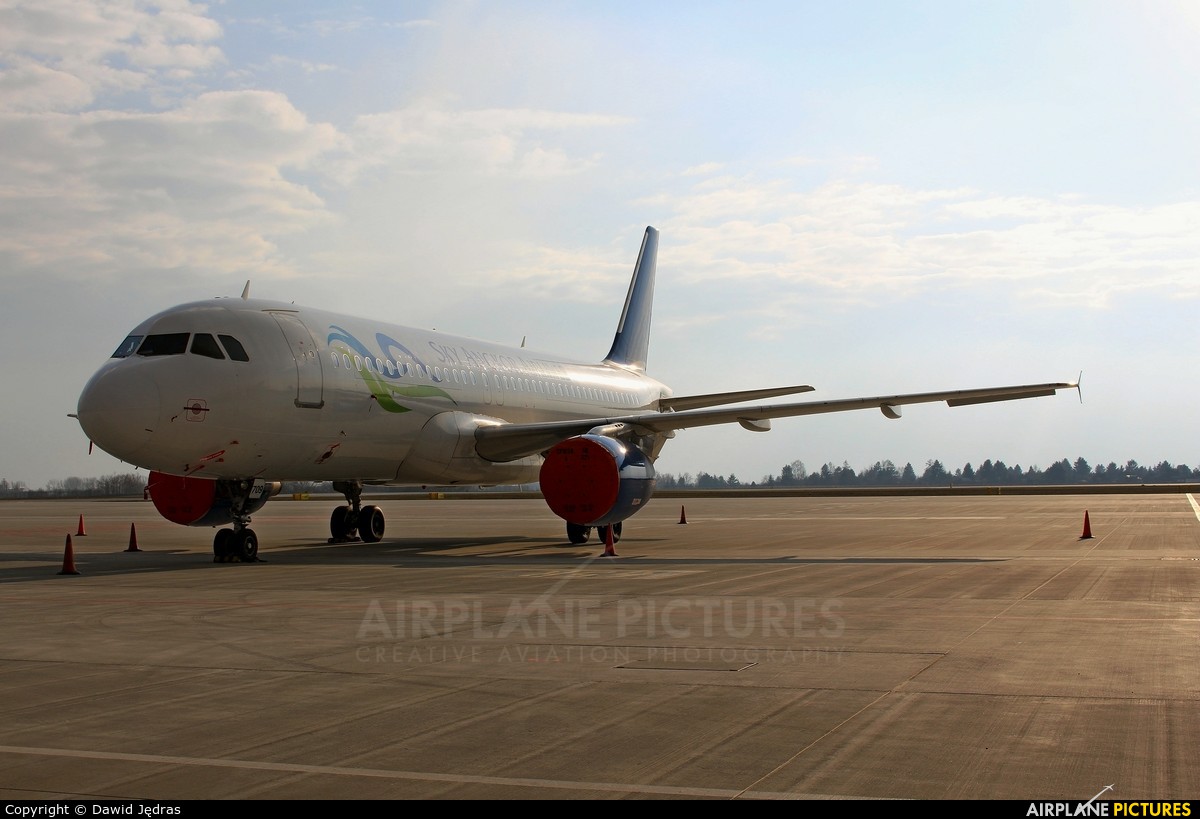 Sky Angkor Airlines XU-709 aircraft at Warsaw - Frederic Chopin