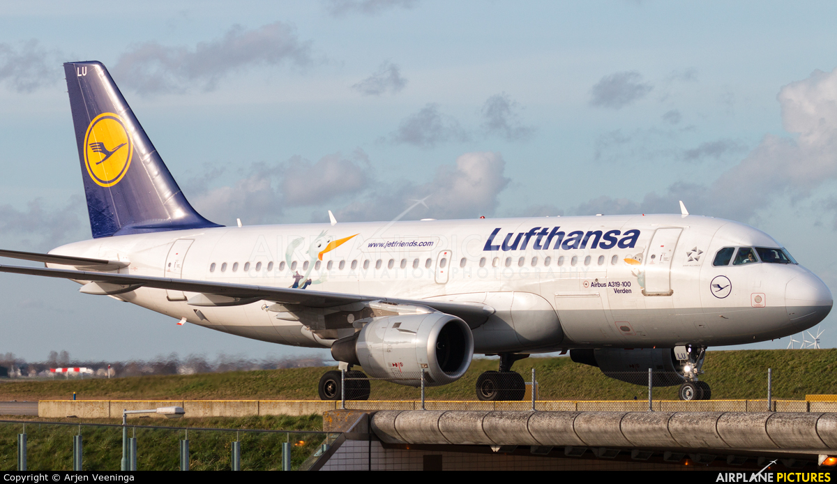 Lufthansa D-AILU aircraft at Amsterdam - Schiphol
