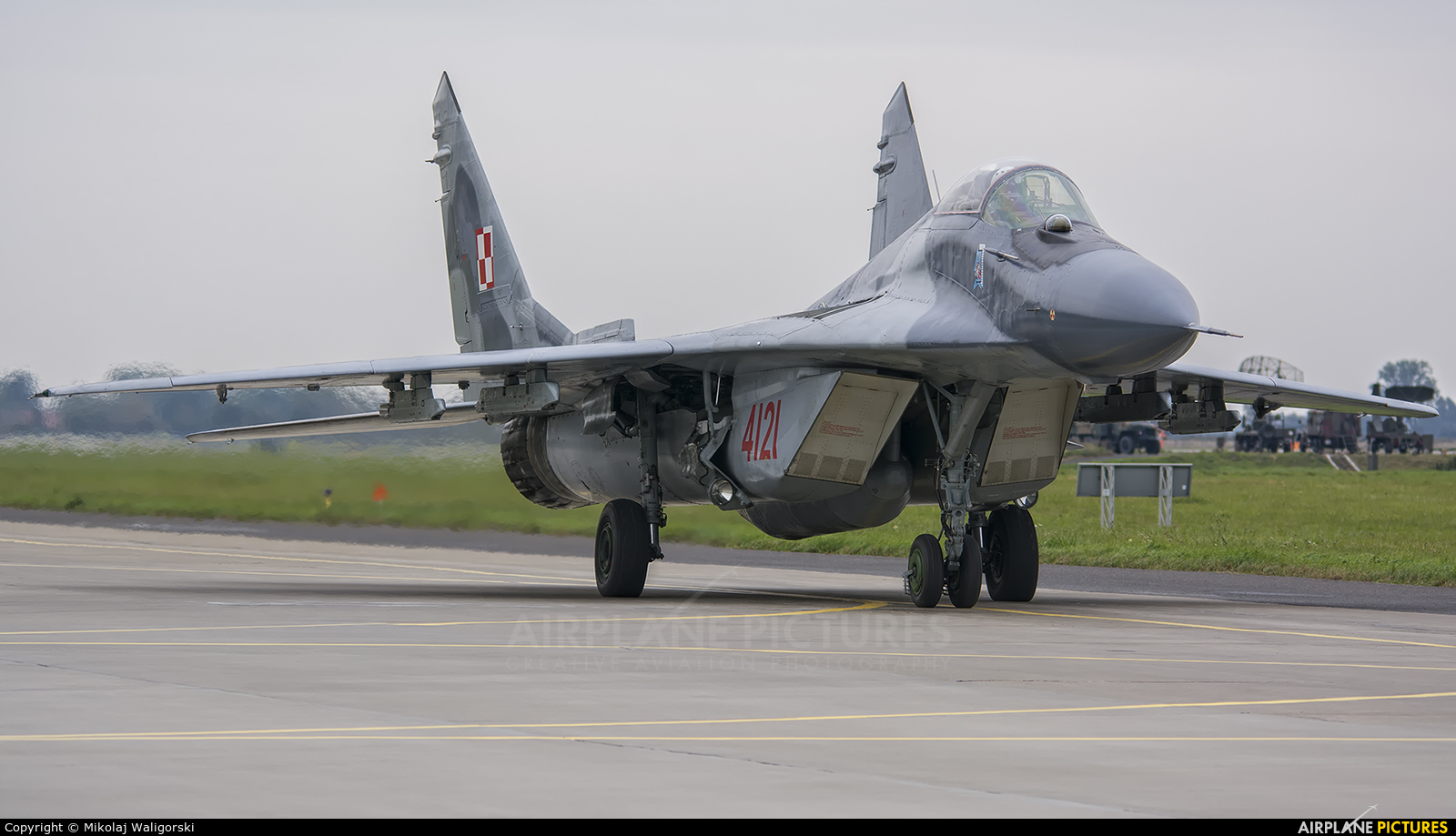Poland - Air Force 4121 aircraft at Malbork
