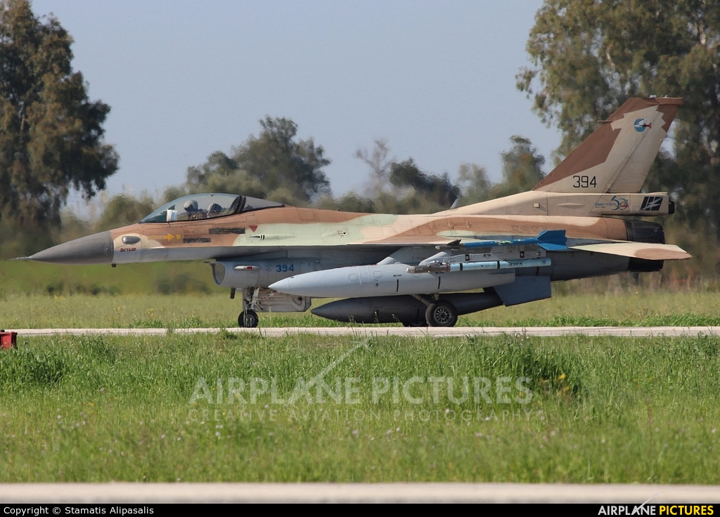 Israel - Defence Force 394 aircraft at Andravida AB