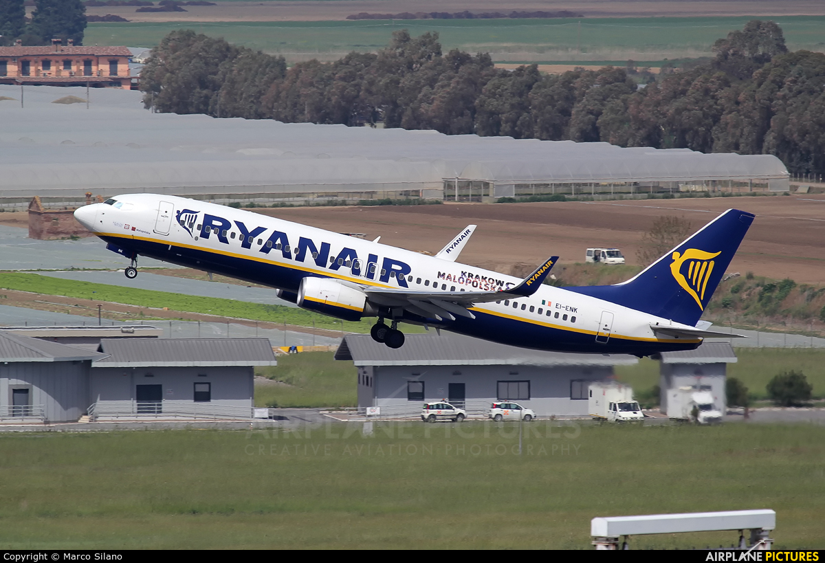 Ryanair EI-ENK aircraft at Rome - Fiumicino