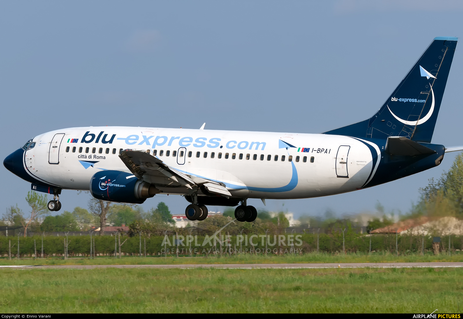 Blu Express I-BPAI aircraft at Verona - Villafranca