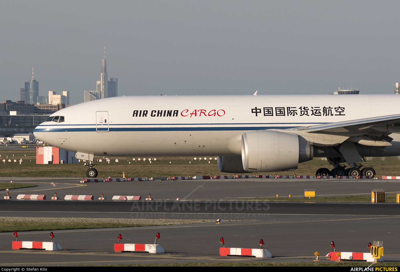 Air China Cargo B-2091 aircraft at Frankfurt