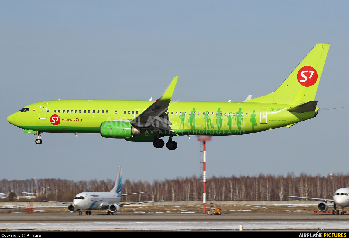 S7 Airlines VP-BDF aircraft at Moscow - Domodedovo