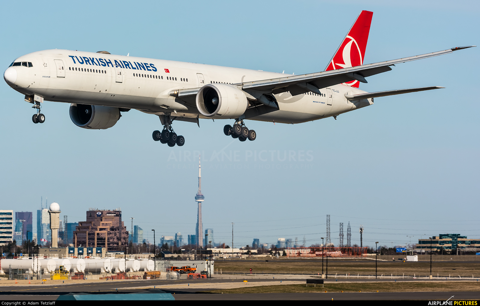 Turkish Airlines TC-JJJ aircraft at Toronto - Pearson Intl, ON