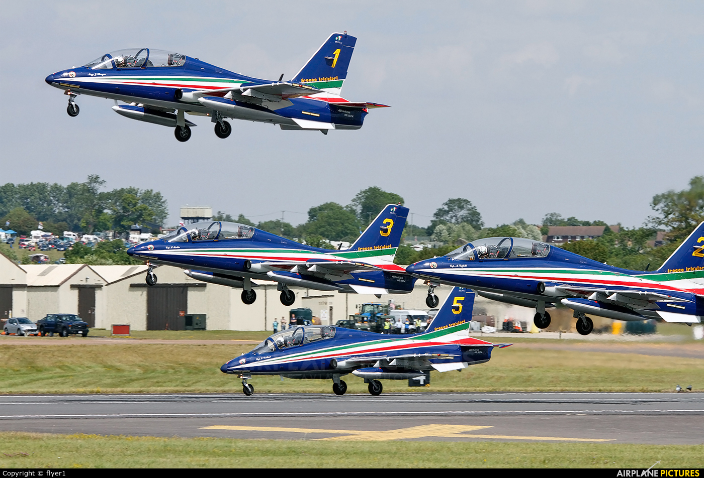 Italy - Air Force "Frecce Tricolori" MM54500 aircraft at Fairford