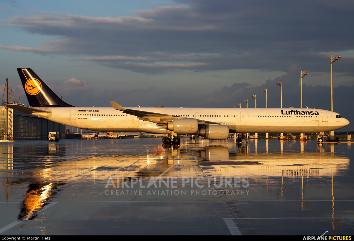 Lufthansa D-AIHH aircraft at Munich