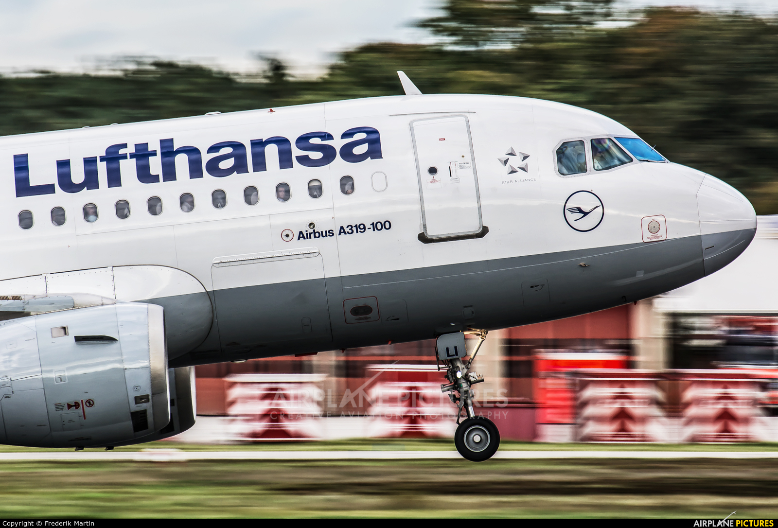 Lufthansa D-AILI aircraft at Frankfurt