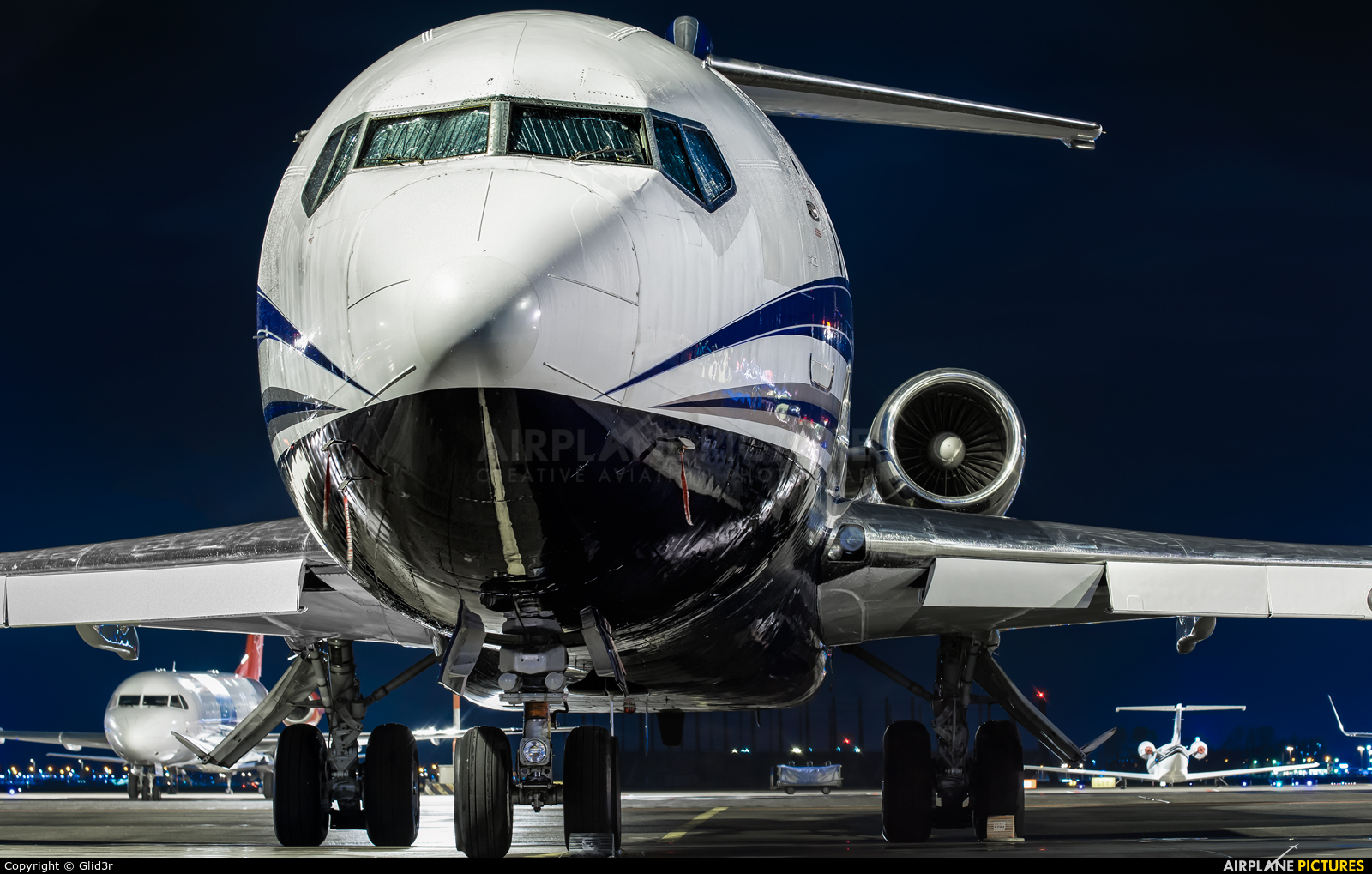 Private VP-BPZ aircraft at Amsterdam - Schiphol
