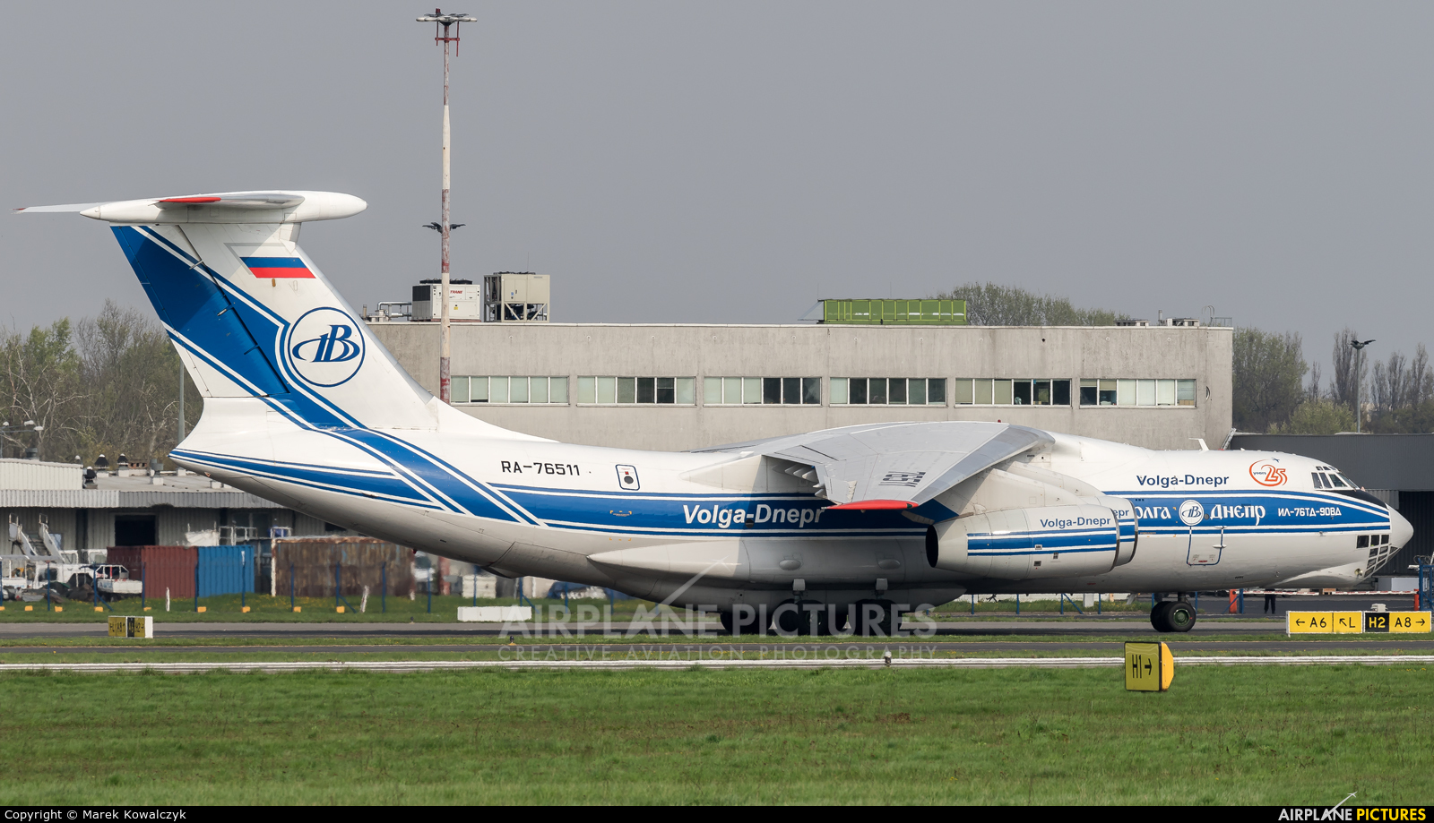 Volga Dnepr Airlines RA-76511 aircraft at Warsaw - Frederic Chopin