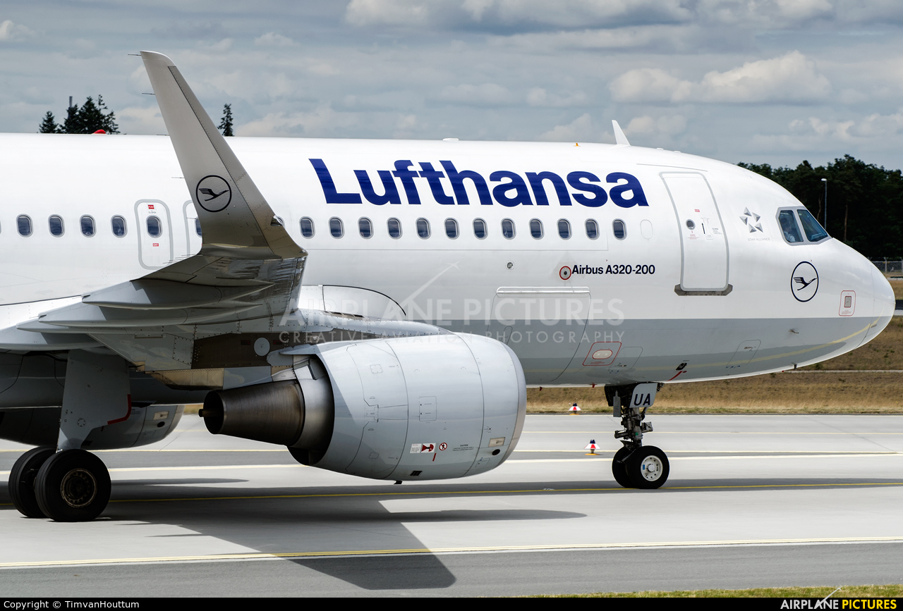 Lufthansa D-AIUA aircraft at Amsterdam - Schiphol