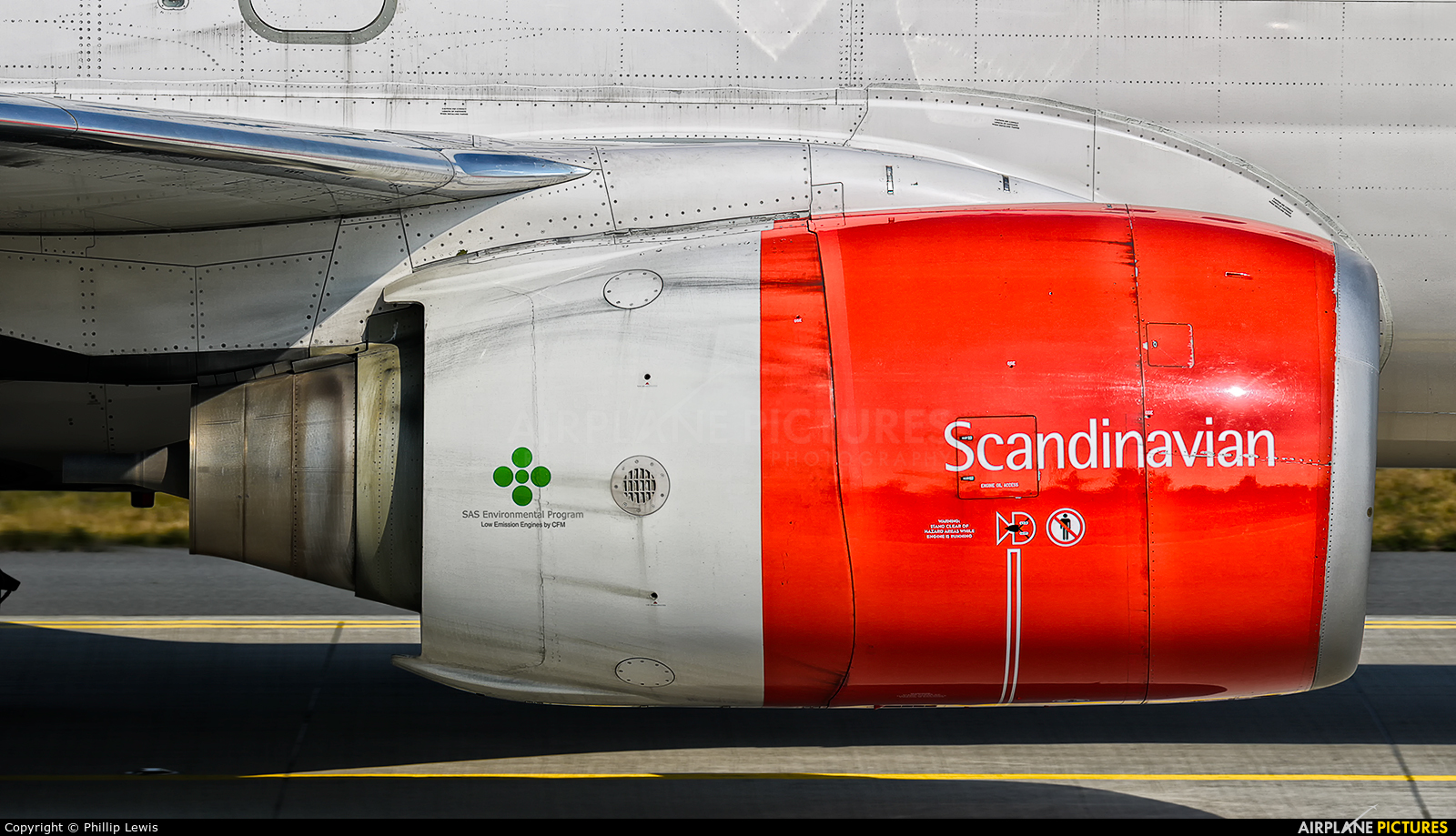 SAS - Scandinavian Airlines LN-RPJ aircraft at Frankfurt
