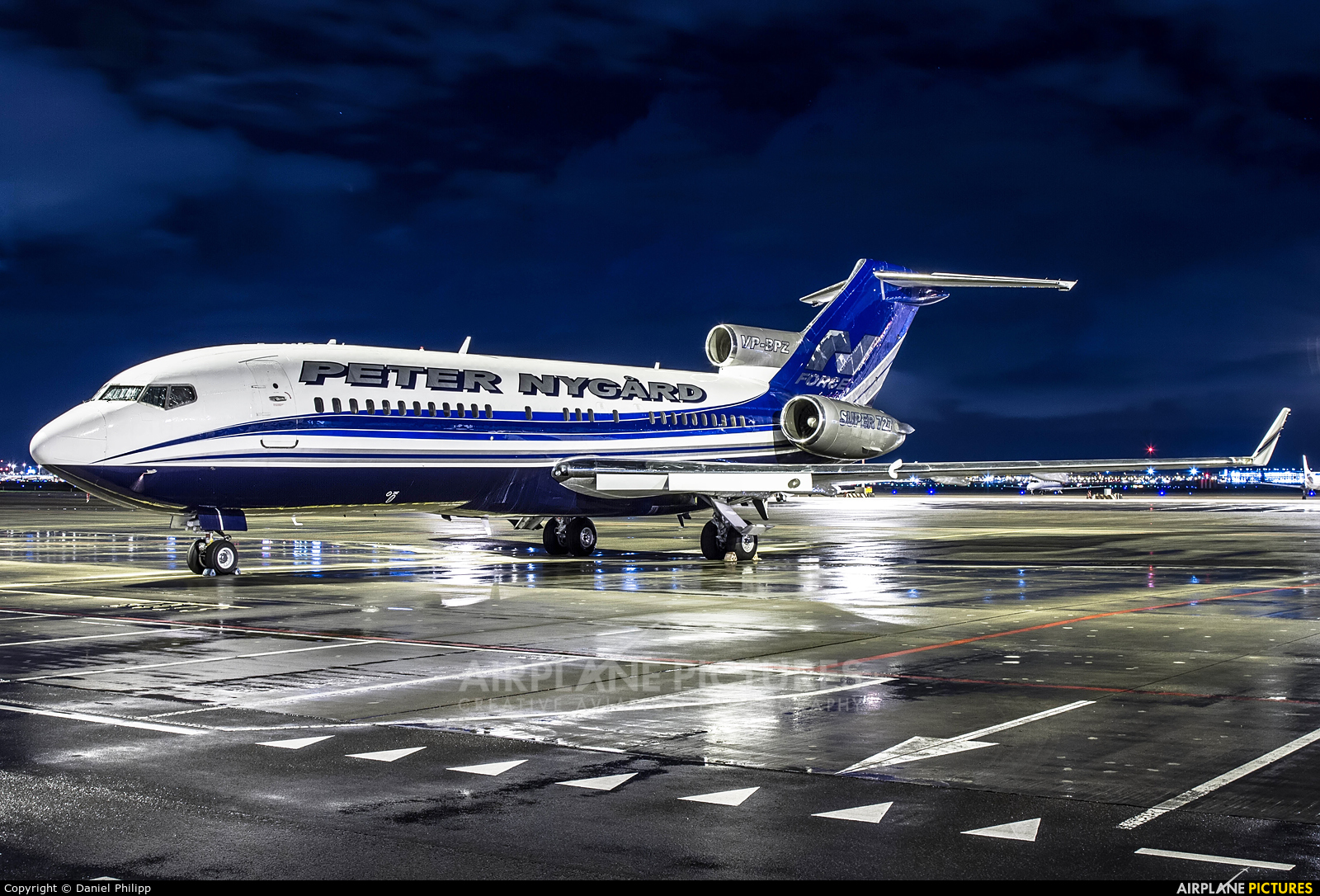 Private VP-BPZ aircraft at Amsterdam - Schiphol