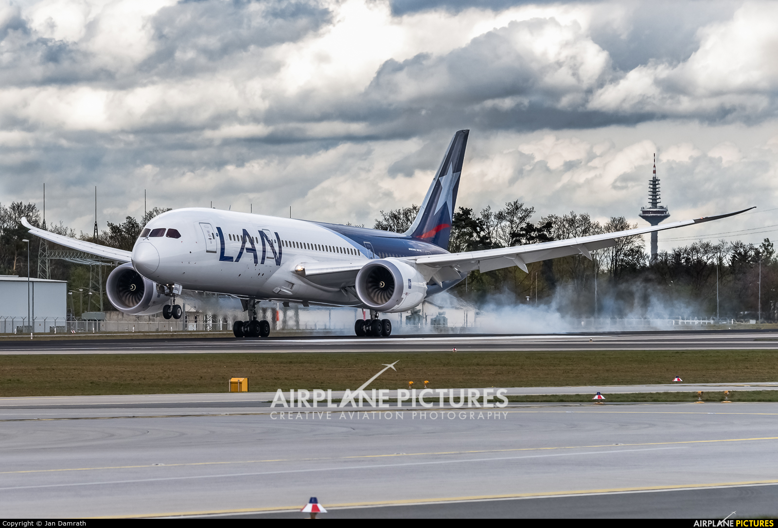 LAN Airlines CC-BBG aircraft at Frankfurt