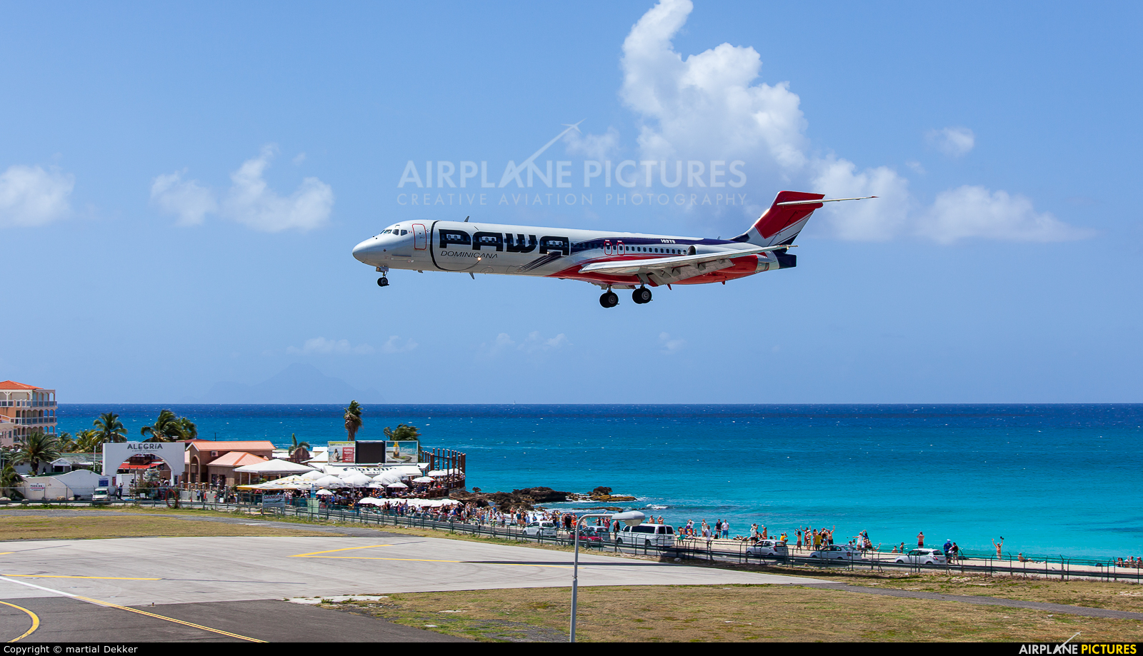 PAWA Dominicana HI978 aircraft at Sint Maarten - Princess Juliana Intl