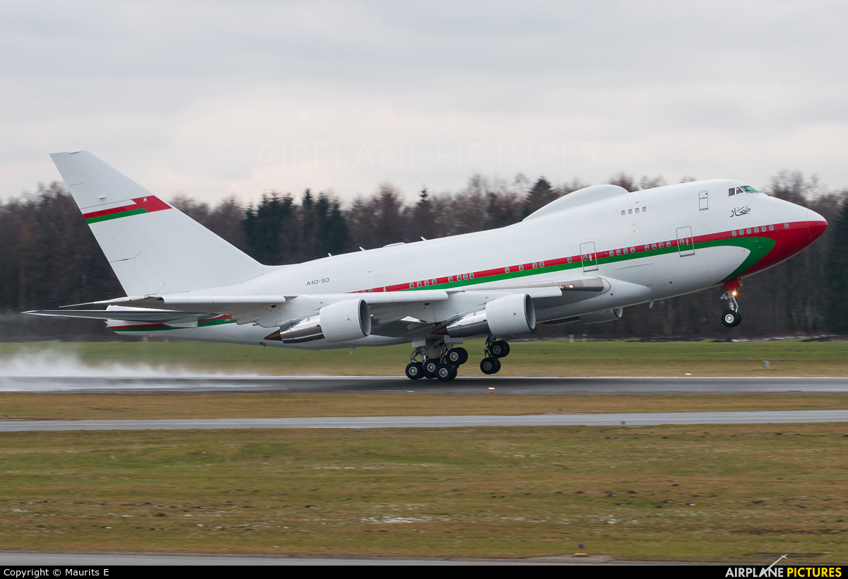 Oman - Royal Flight A4O-SO aircraft at Hamburg - Fuhlsbüttel