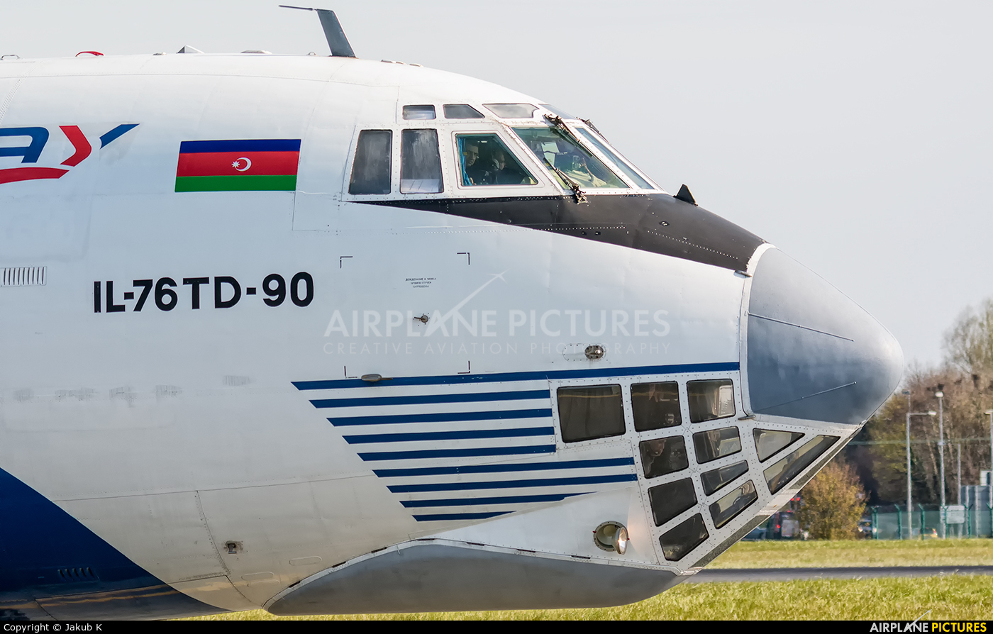 Silk Way Airlines 4K-AZ100 aircraft at Dublin
