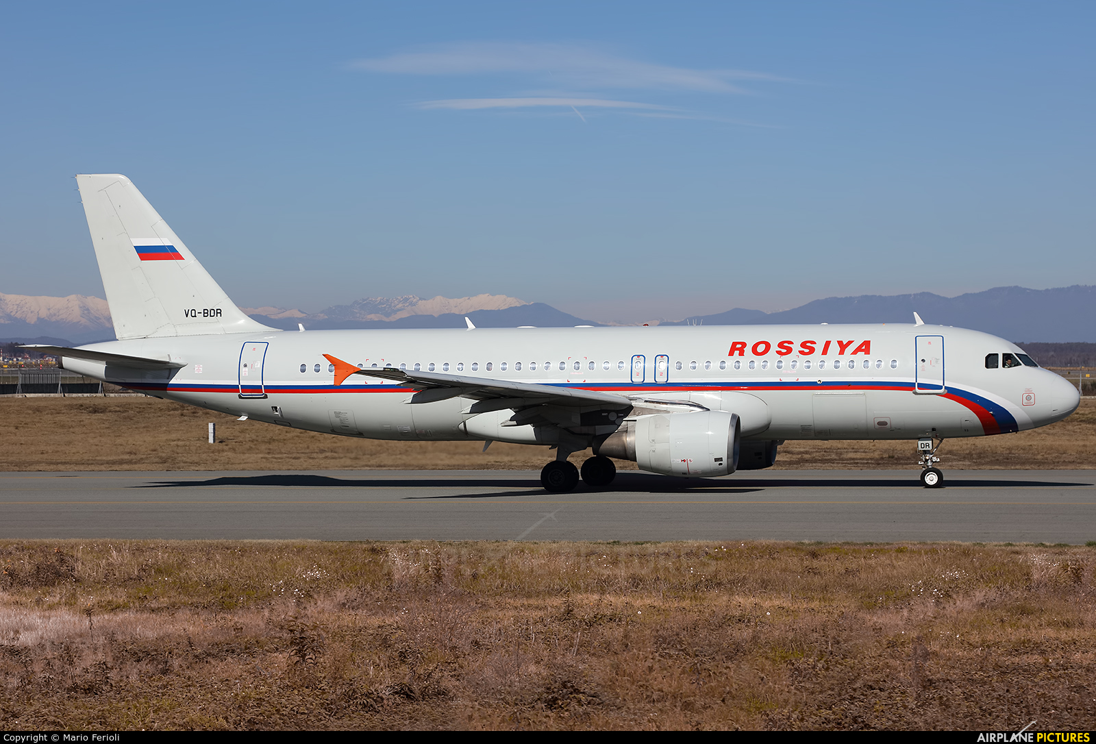 Rossiya VQ-BDR aircraft at Milan - Malpensa