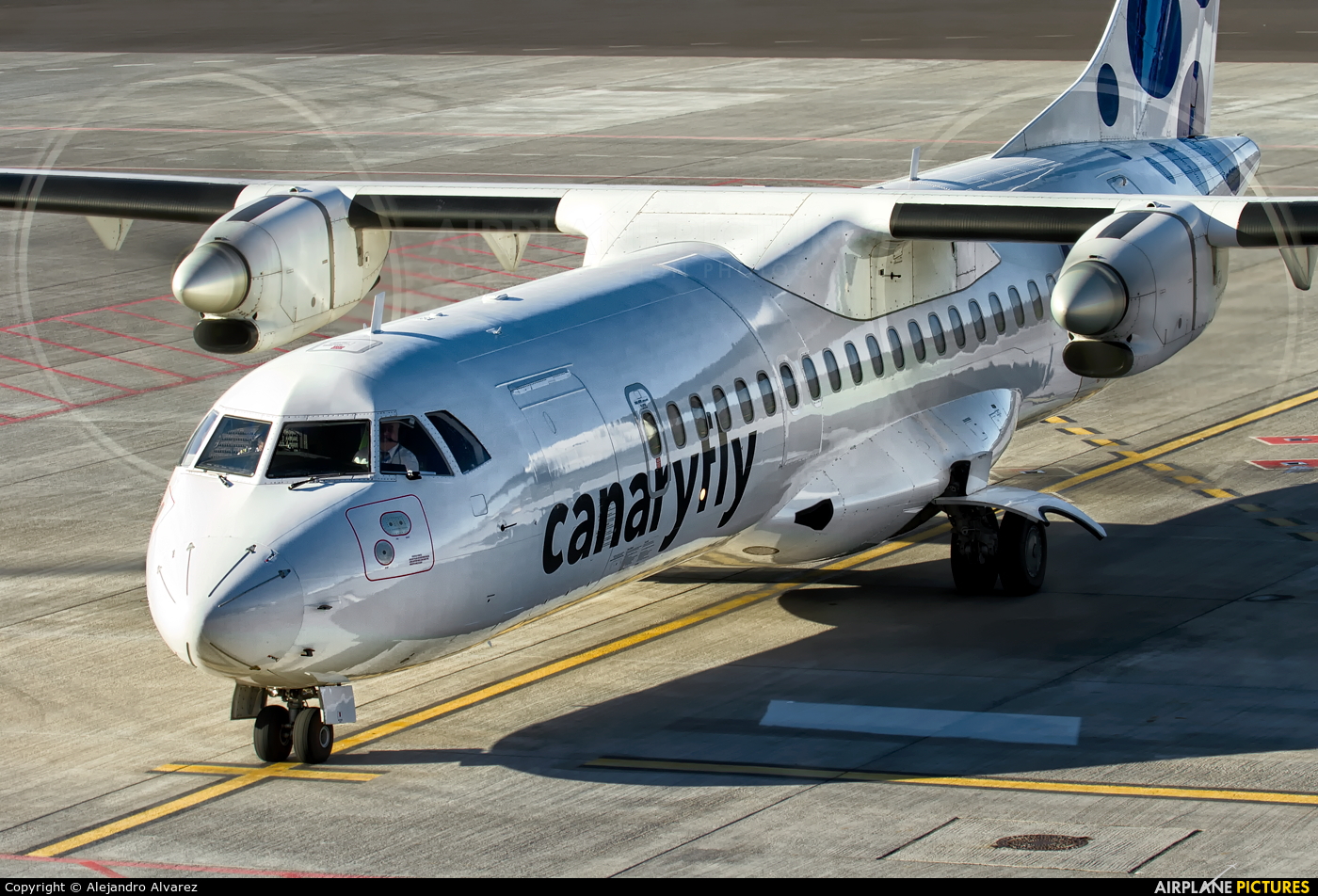 CanaryFly EC-GRP aircraft at Tenerife Norte - Los Rodeos