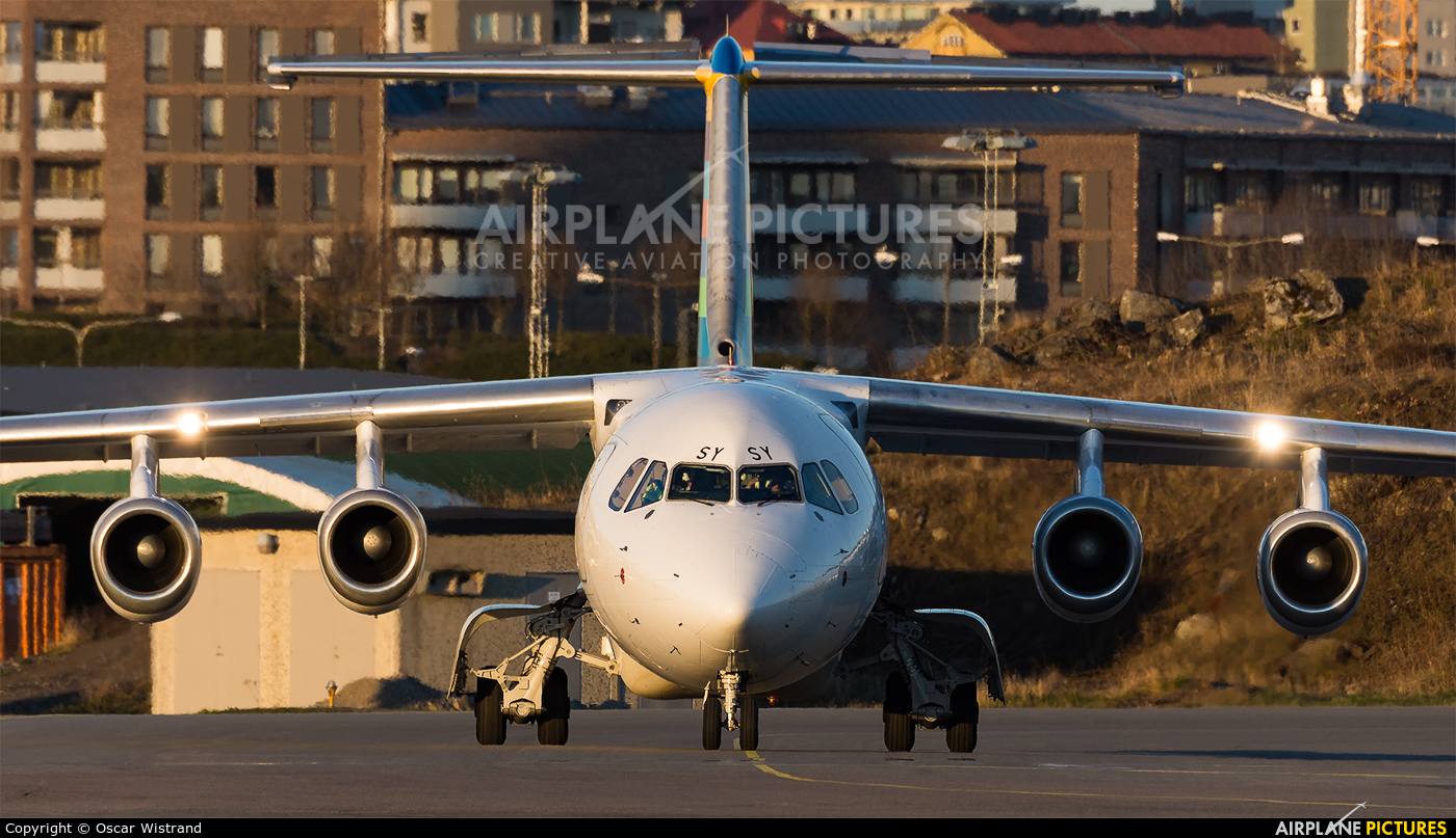 Malmo Aviation SE-DSY aircraft at Stockholm - Bromma