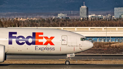 N861FD - FedEx Federal Express Boeing 777F