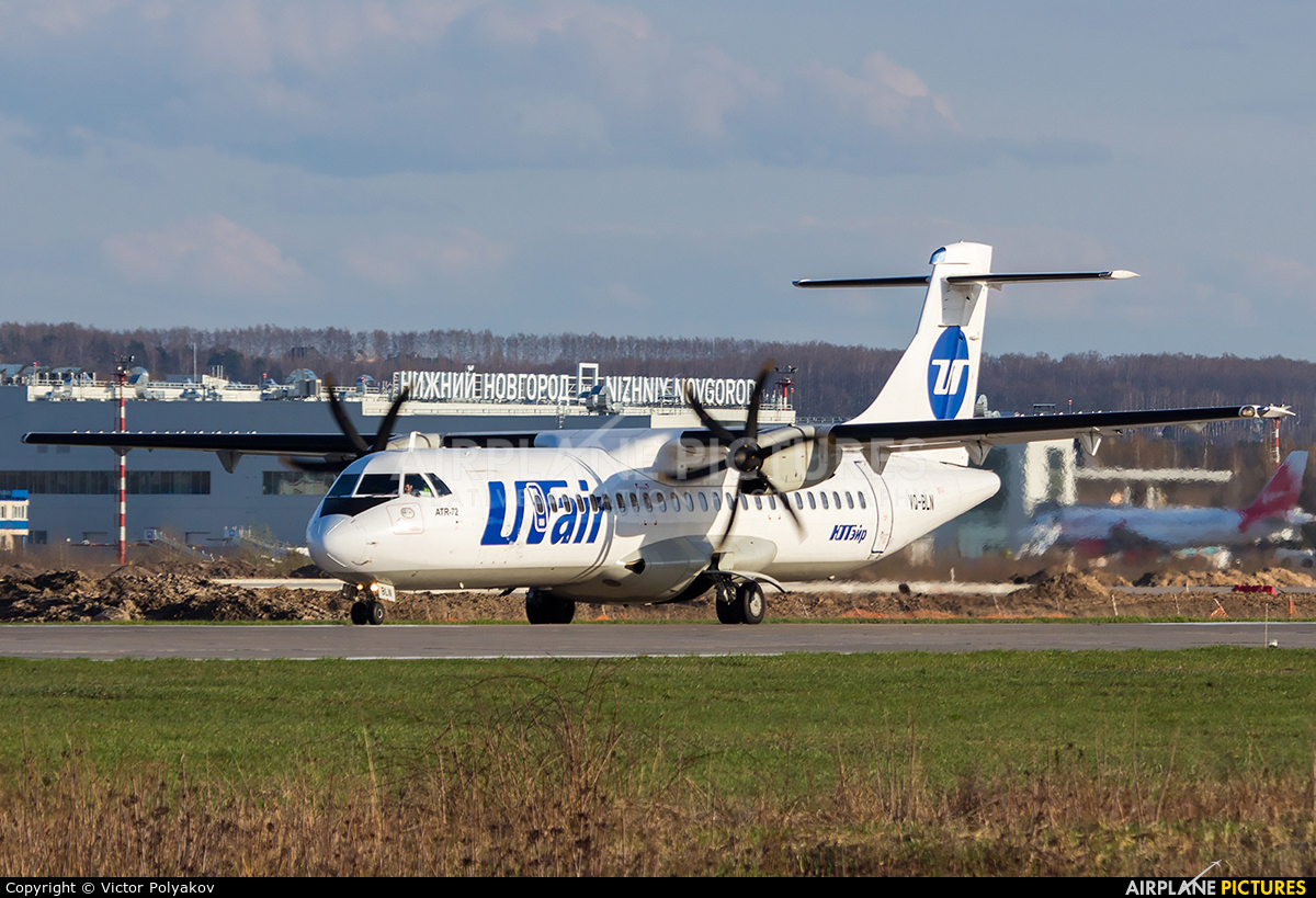 UTair VQ-BLN aircraft at Nizhniy Novgorod