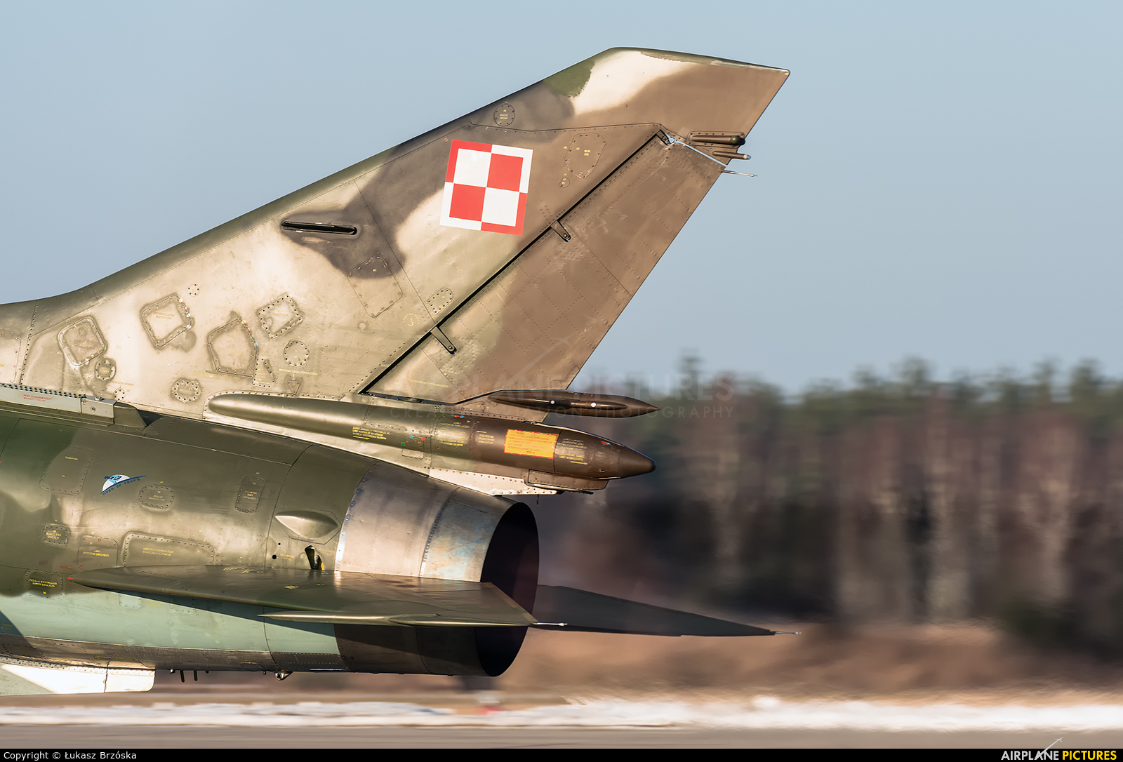 Poland - Air Force 308 aircraft at Świdwin