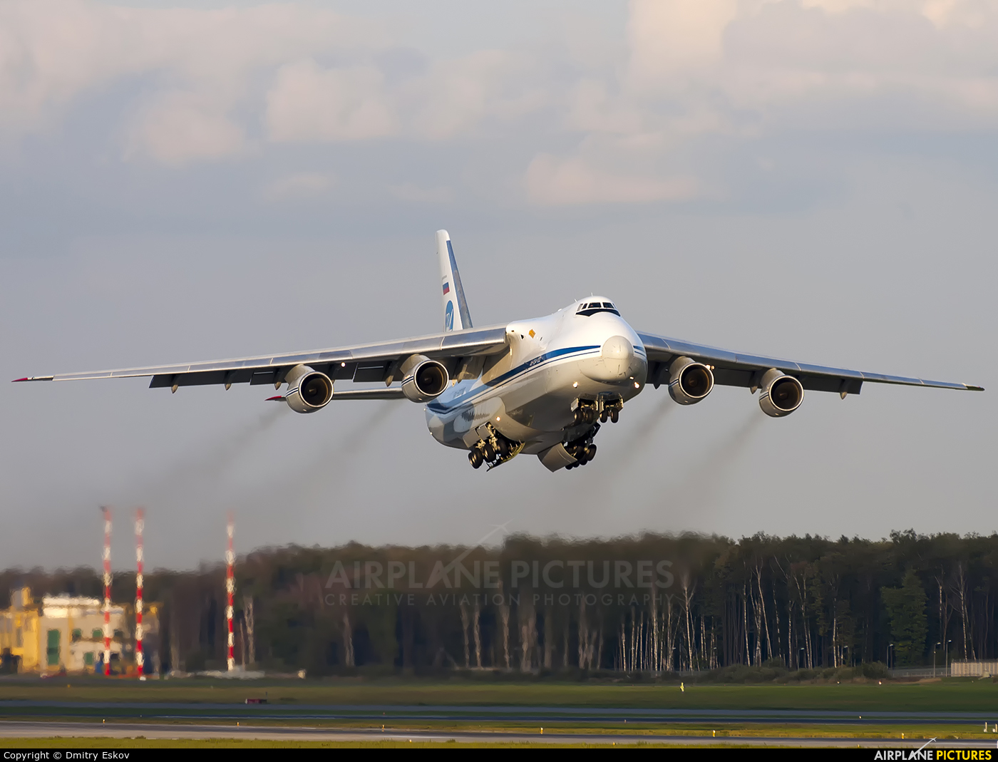 224 Flight Unit RA-82030 aircraft at Moscow - Vnukovo