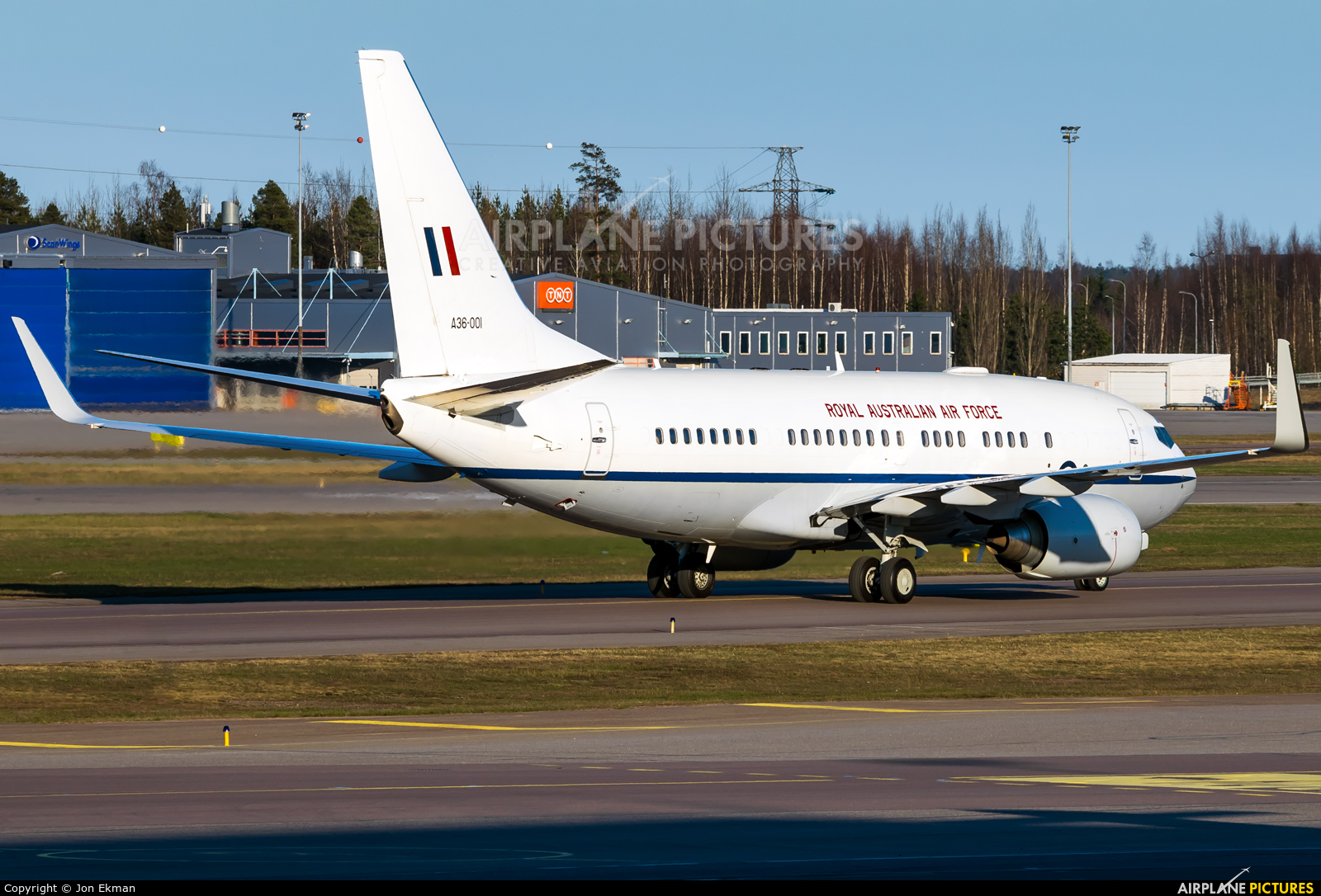 Australia - Air Force A36-001 aircraft at Helsinki - Vantaa
