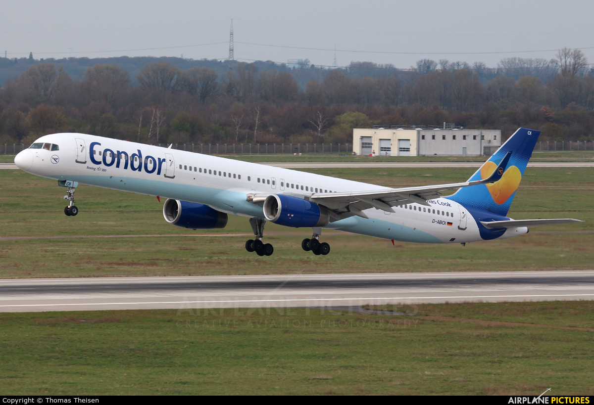 Condor D-ABOI aircraft at Düsseldorf